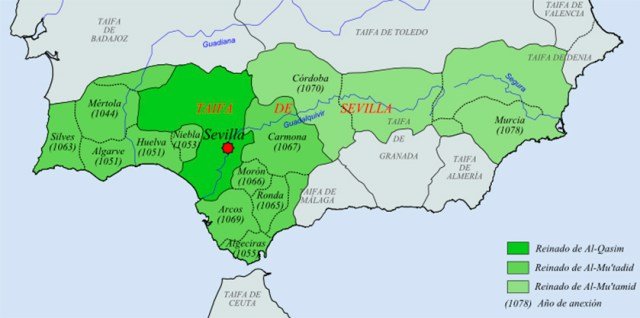 Taifa de Sevilla, una de las más importantes del siglo XI 