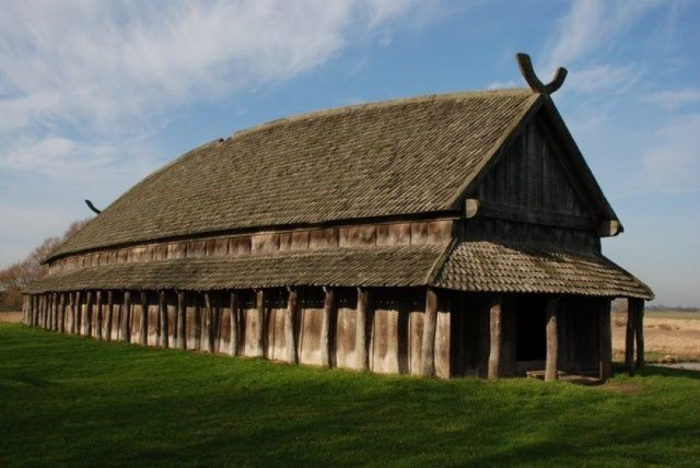 Casas de los vikingos, denominadas "enclaves centrales".